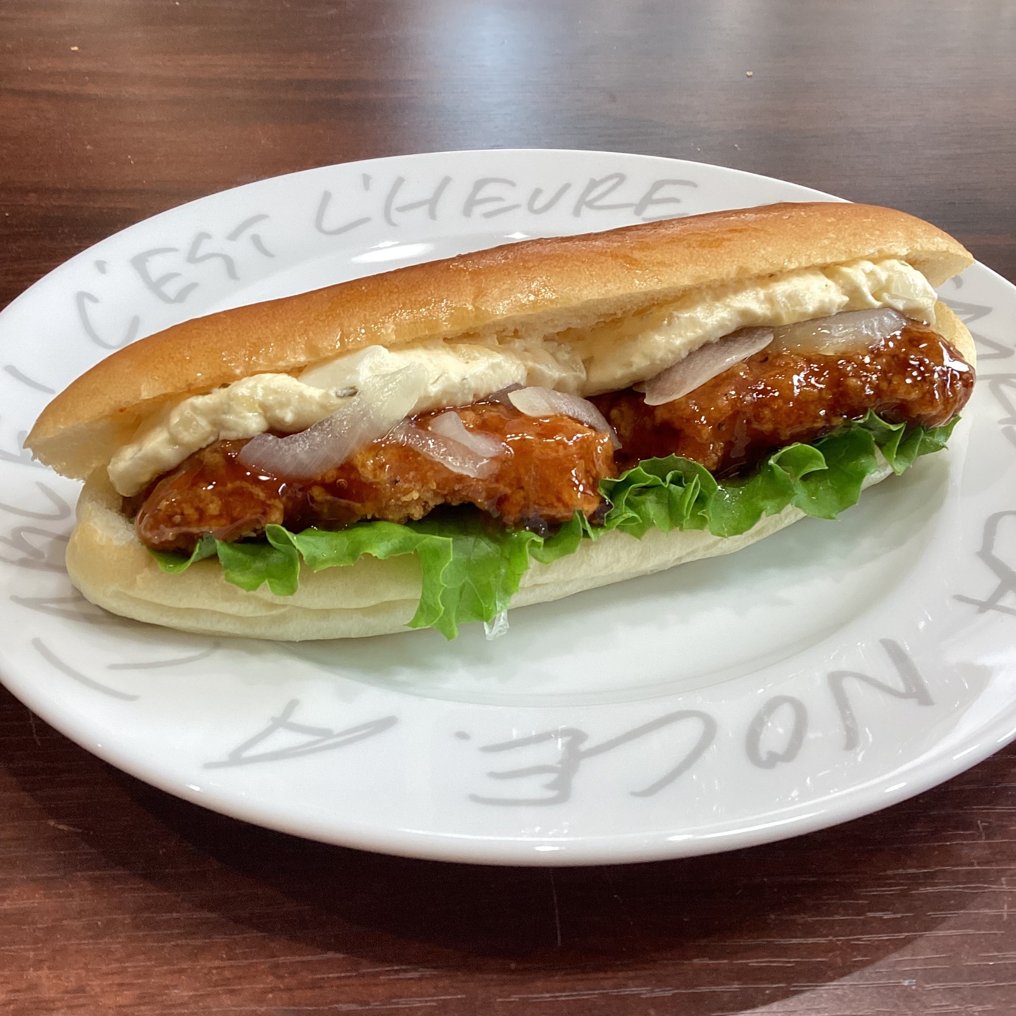 ボリュームサンド目玉焼き